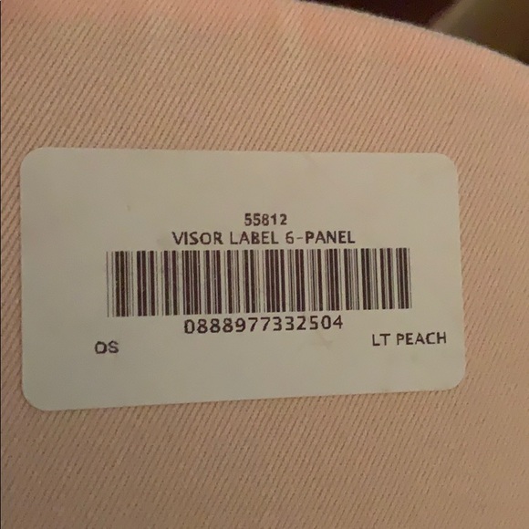 SS18 Supreme Corner Label Six-Panel Hat Pink New - Picture 4 of 4